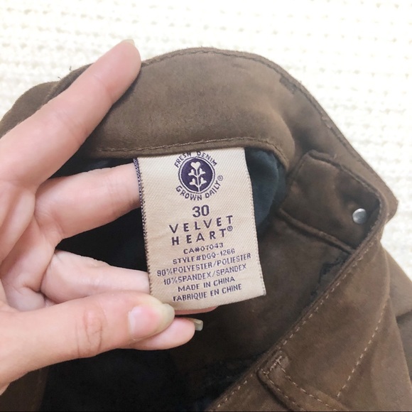 Velvet Heart Women’s velvet jean brown size 30 - Picture 11 of 12